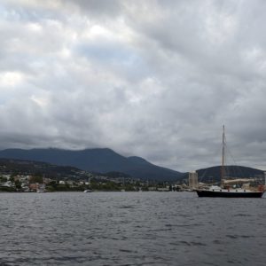 Sailing to Hobart