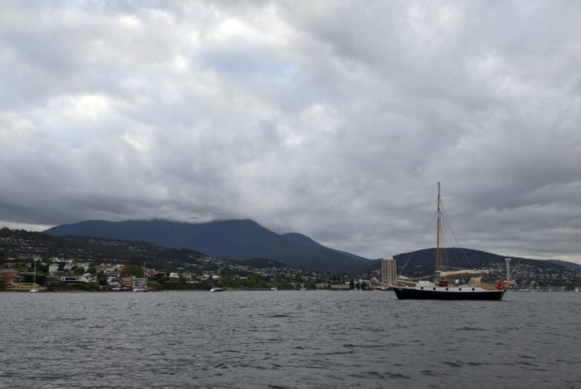 Sailing to Hobart