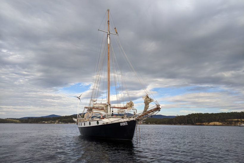 Sailing to Southport via Quarries Bay